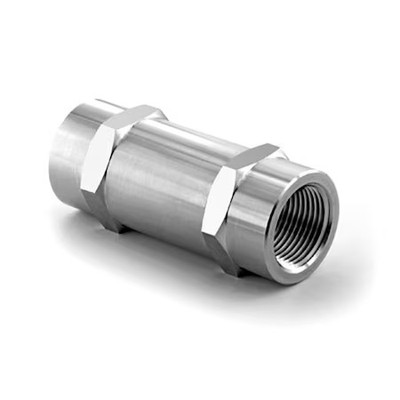 Ham-Let H-480-Ss-N-1/2''-10 Psi Check Valve, Poppet, Inline, Npt