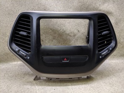 Radio Bezel Dash Trim Fits 2014 2015 2016 2017 2018 JEEP CHEROKEE f194-204805