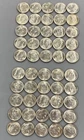 50 1953 D BU US 90% Silver Roosevelt 10c L24913