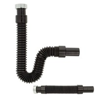 Tecuro Flexibler Geruchsverschluss 1 1/4 Zoll Auf Ø 32 Mm, Ausziehbar 285-680 Mm