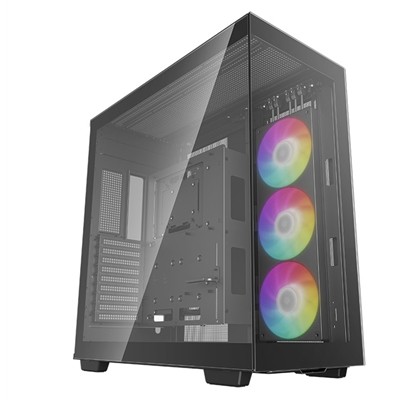 Deepcool Ch780 Black Full Tower Gaming Case Tempered Glass 1X 420Mm Argb Side Fa - Picture 1 of 1