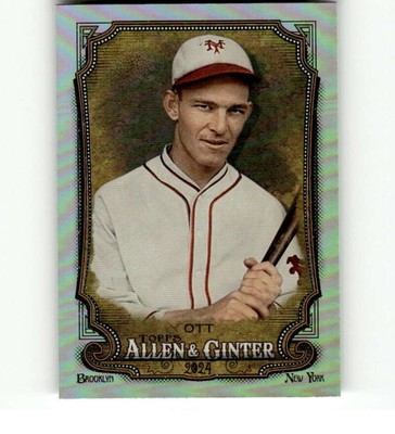2024 Topps Allen and Ginter Hot Box Silver MLB Baseball Cards Pick List 1-175