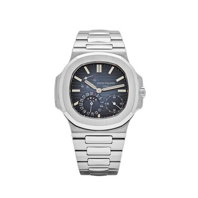 Patek Philippe Nautilus 5712/1A-001 Stainless Steel Blue Dial Moon Phases (2023)