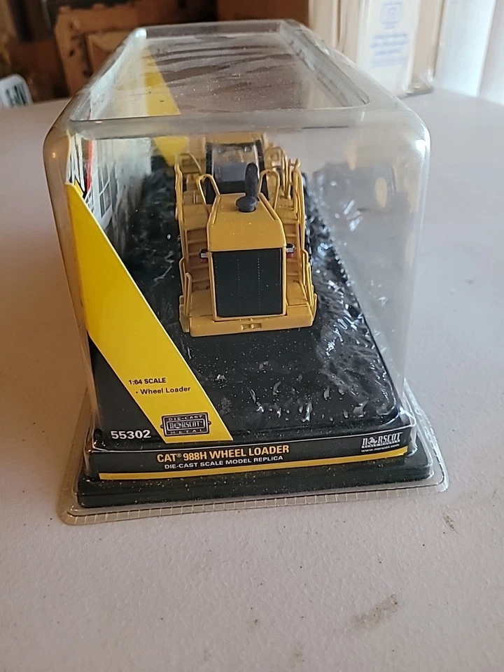 Cargador de ruedas Norscot Caterpillar 988H escala 1:64 coleccionable fundido a presión Foto 3 de 4