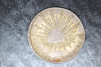 8ビット Mexico: 1831 Zs-OV 8 Reales- Original Choice EF | eBay