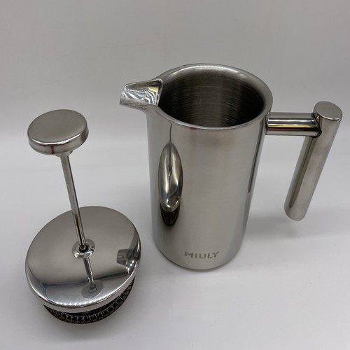 New In Box Miuly Press Coffee & Tea Brewer French Cafetiere 350ml Capacity - Picture 3 of 6