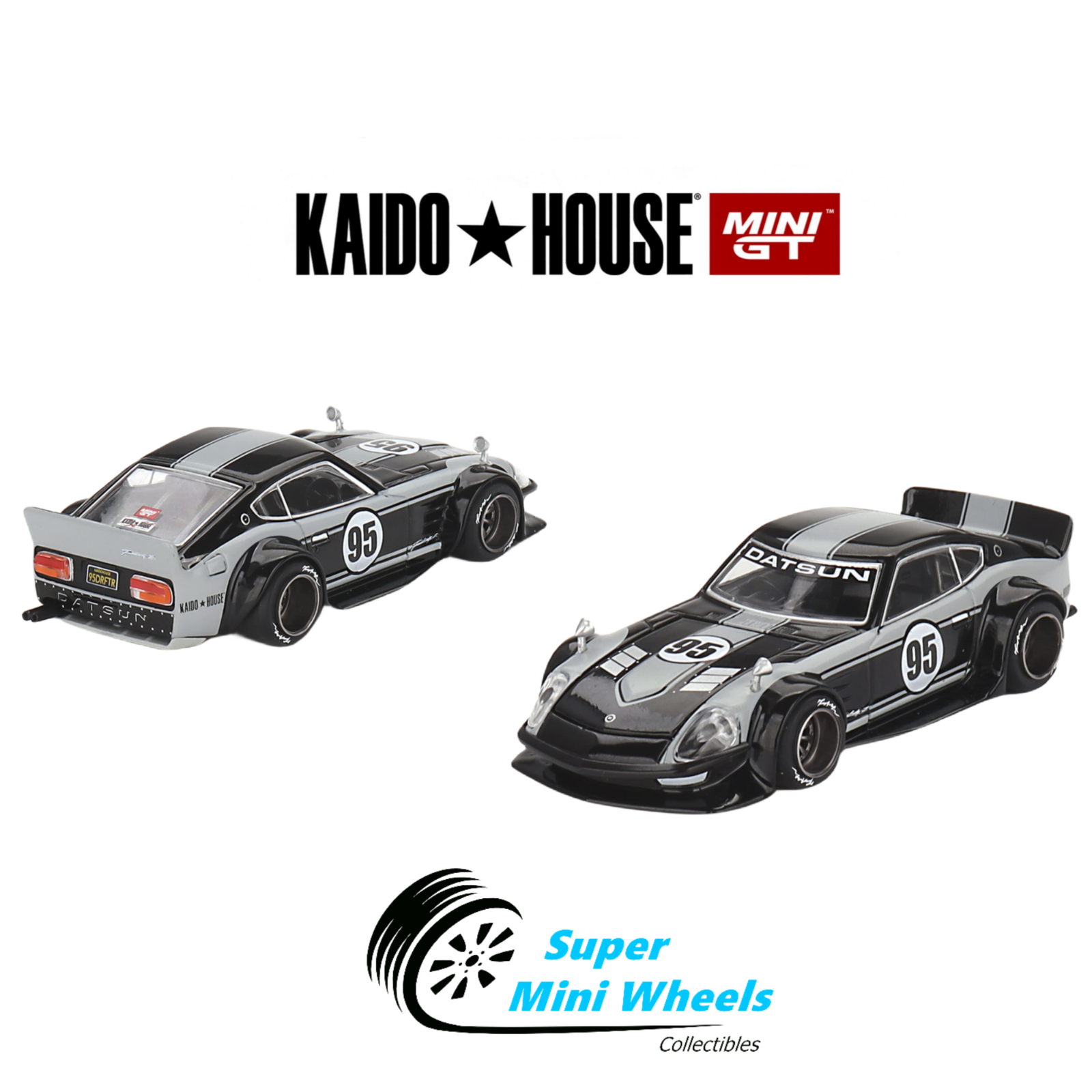  MINI GT Datsun KAIDO Fairlady Z Kaido GT V1#1 Red with White  (Designed by Jun Imai) Kaido House Special 1/64 Diecast Model Car KHMG029 :  Arts, Crafts & Sewing