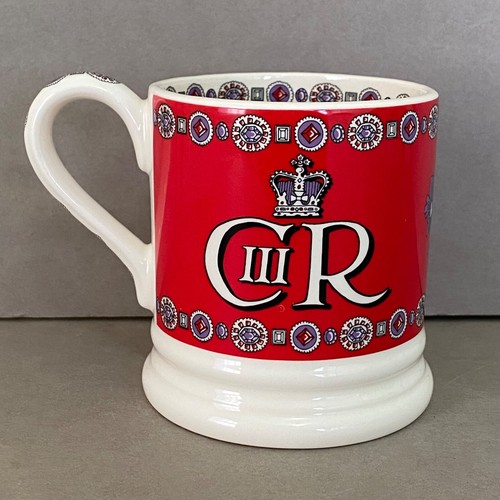 New Emma Bridgewater GOD SAVE THE KING 1/2 Pint Mug ~ Made in England - Picture 3 of 10