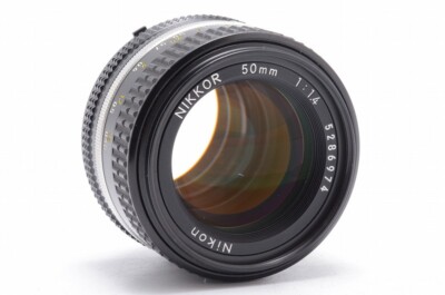 Excellent] Nikon Ai-S NIKKOR 50mm f1.4 MF Lens From Japan #132563