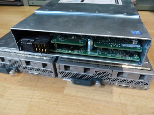 LOT OF 4X CISCO UCS-B200-M3 V06 BLADE SERVER X2 XEON E5-2695V2 NO RAM NO HDD - Picture 7 of 9