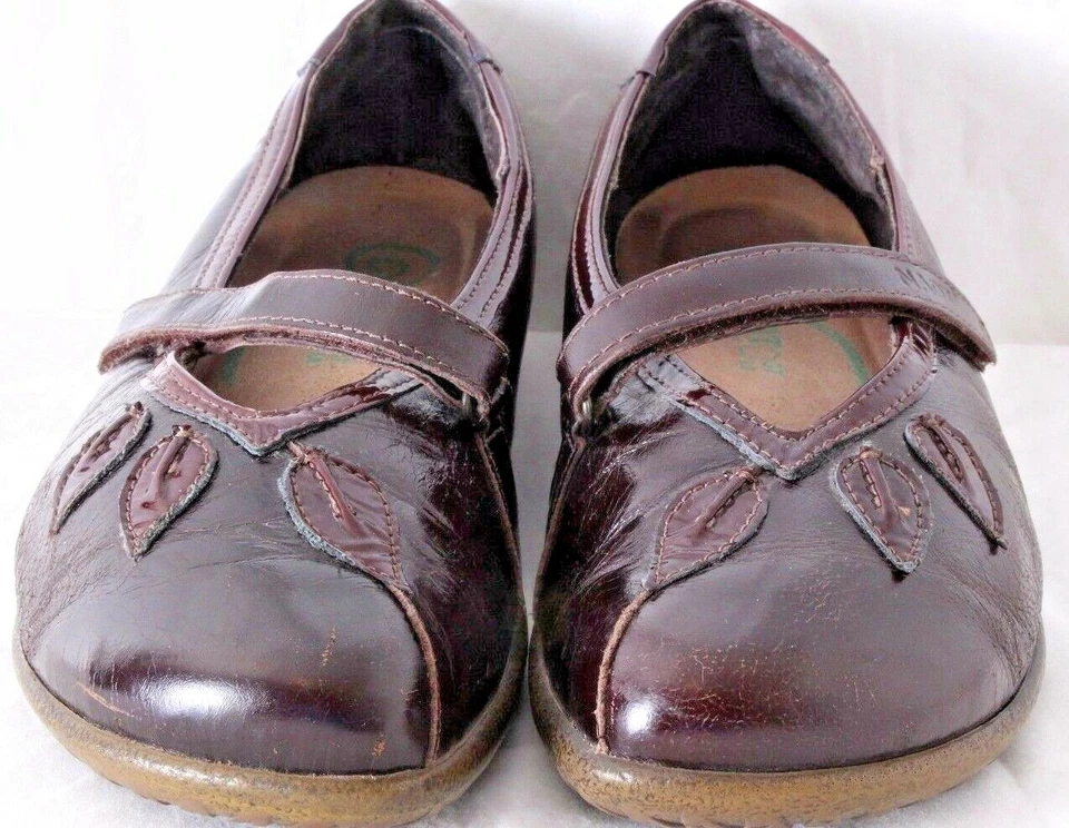 Zapatos Mary Jane Naot Nau Mai charol ajustables borgoña UE 37 para mujer 6 Foto 3 de 4