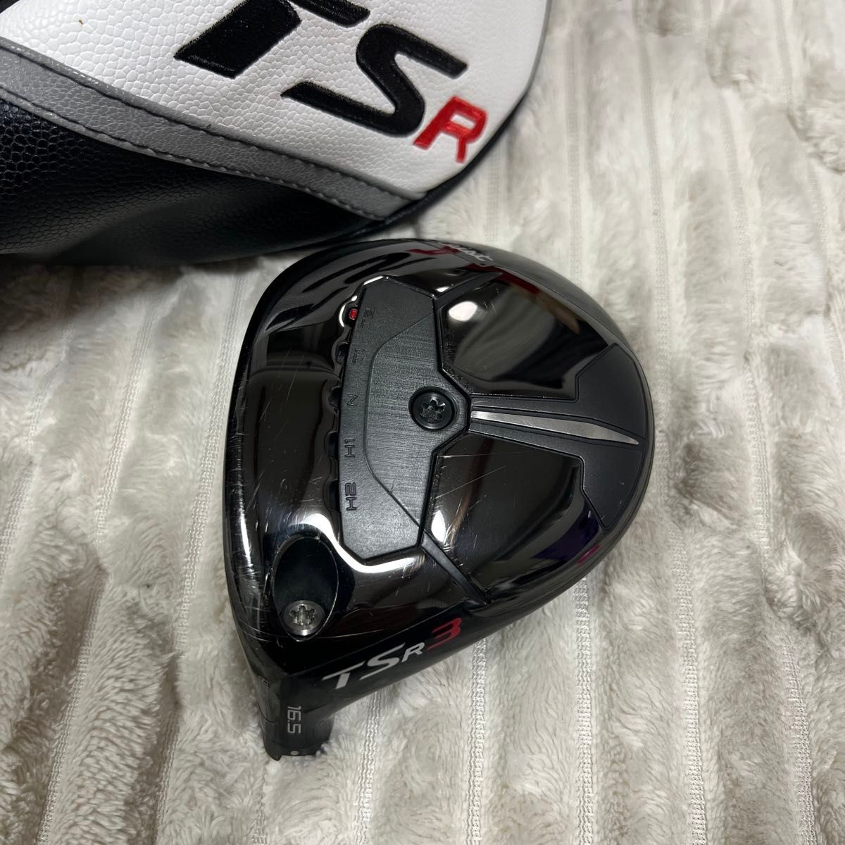 Titleist TSR3 16.5° 4W Fairway Wood Head - Left-Handed, Headcover 