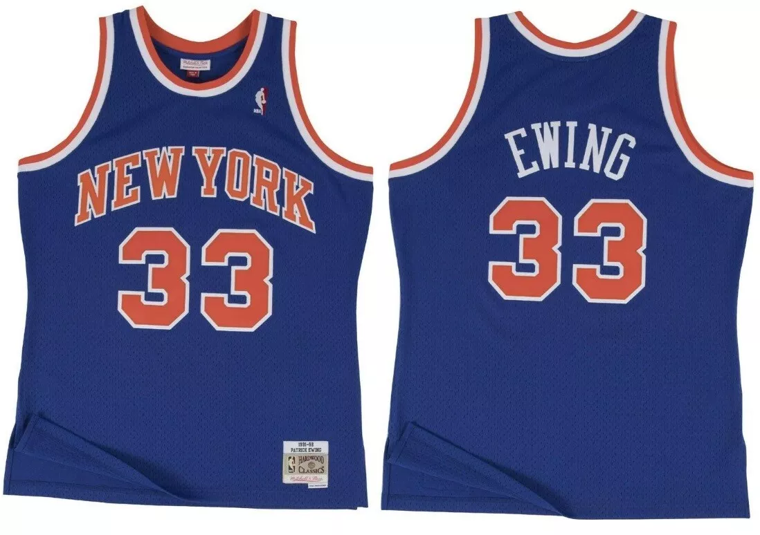 Patrick ewing cheap throwback jersey