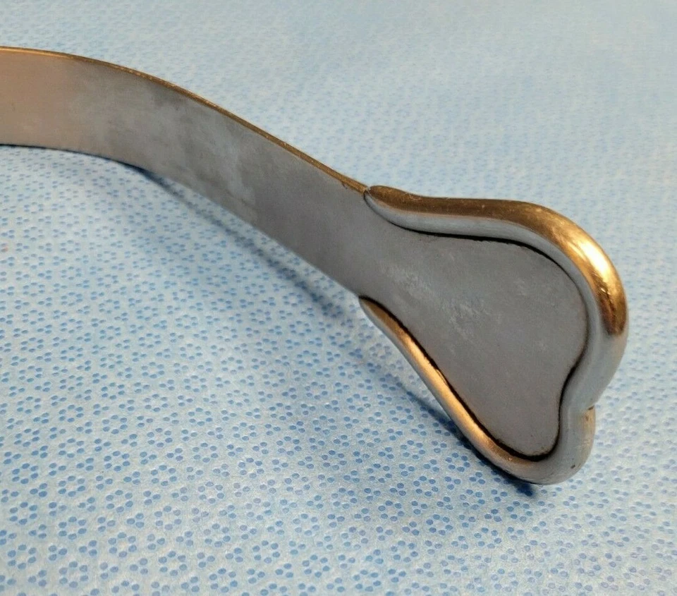 Retractor de mano de succión de fibra óptica iluminado Miltex hoja de 2" cirugía plática Foto 4 de 4