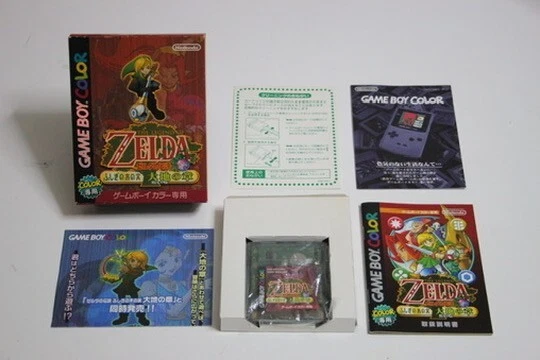 Zelda Oracle Of Seasons Sur Game Boy Color - Version PAL Complète (CIB) En Français