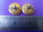 Two US Military Vintage Waterbury  Coat of Arms  Buttons  — photo 4