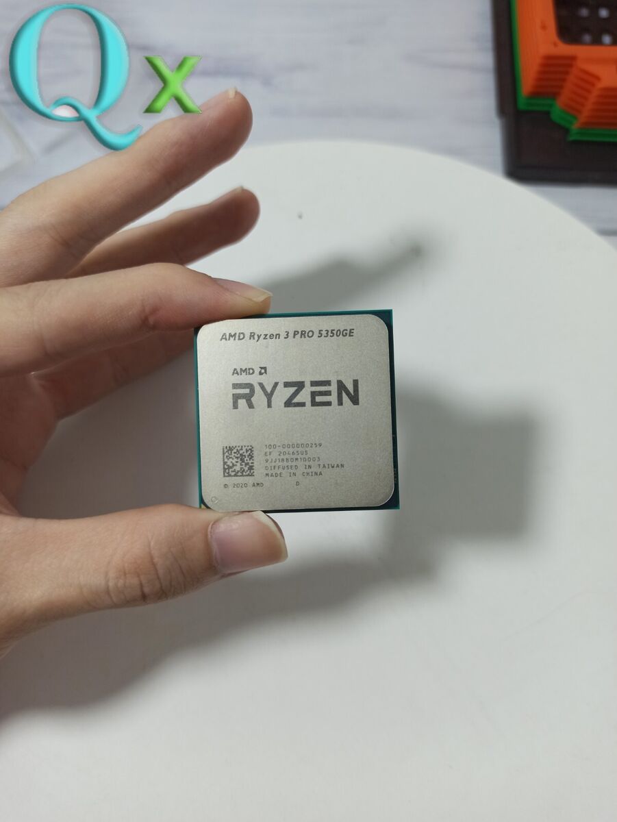 AMD RYZEN 3 PRO 5350GE AM4 CPU Processor R3 5350ge Quad Core AMD RYZEN 3 PRO 5350GE AM4 CPU Processor R3 5350ge Quad Core