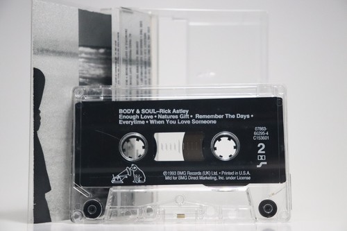 Rick Astley - Body & Soul Vintage Cassette Tape 80's Brit Pop BMG Records - Picture 6 of 6
