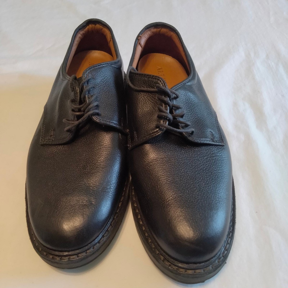 Allen Edmonds Black Leather Wanderer Mens Comfort Shoes 7.5  display picture 2