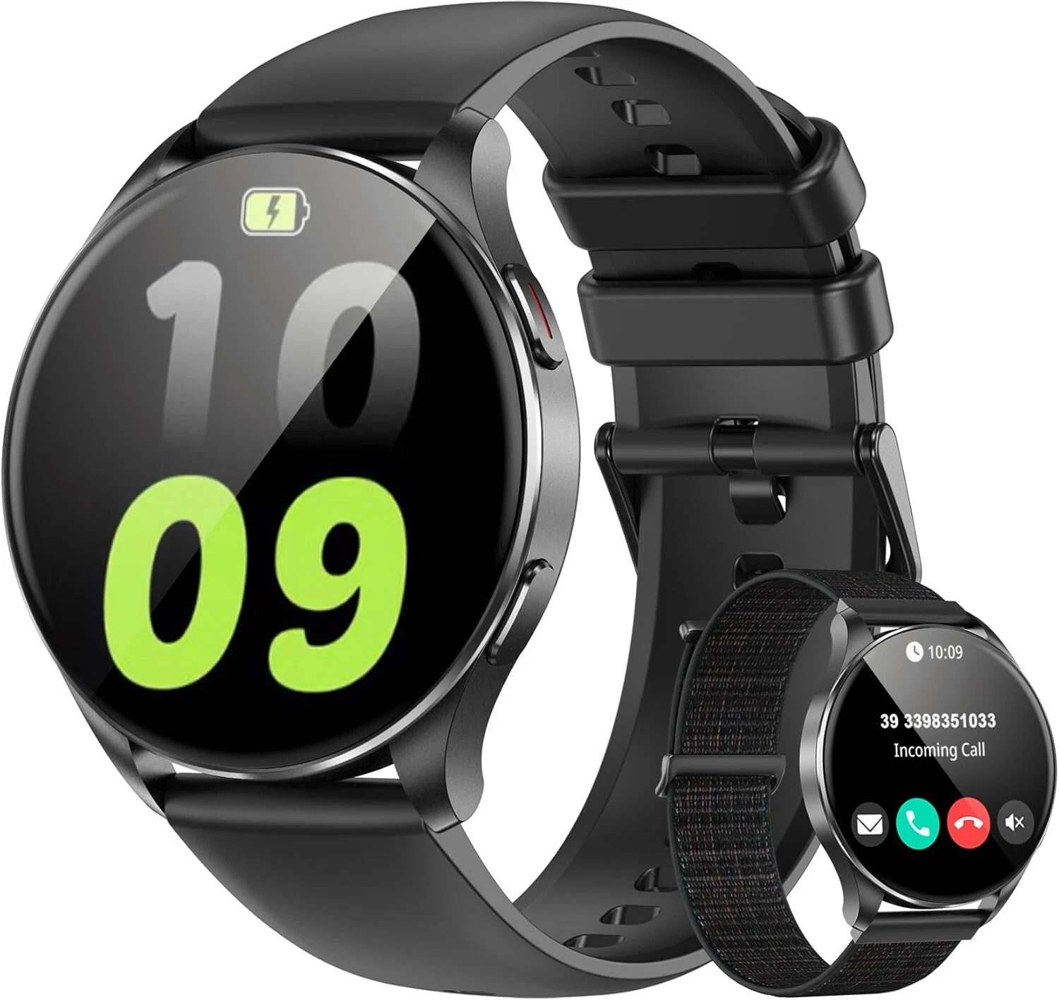 Smart Watch Women Men with Phone Function Wristwatch for iPhone Samsung Huawei