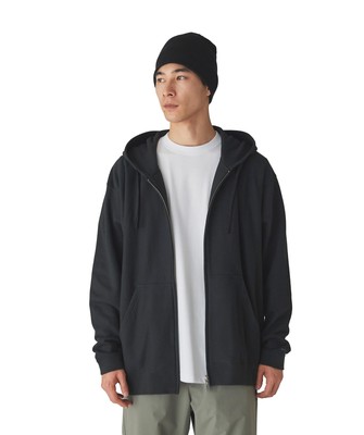 [Snow Peak] Hooded Sweatshirt Bonfire Sweat Parka Black