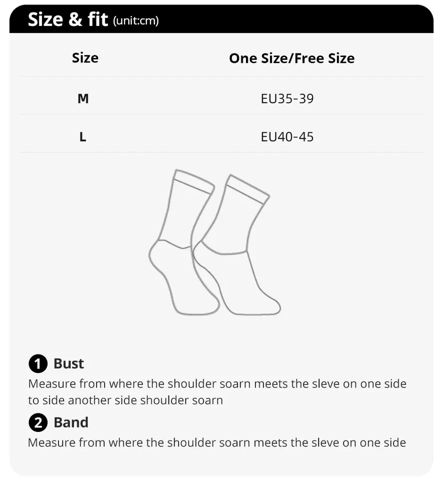 YKYWBIKE Anti Slip Silicone Aero Socks Cycling Socks Bicycle Sport Running Bike  - Image 4 of 4