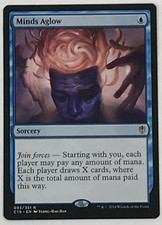 MTG Card - 1x Minds Aglow - Commander 2016 - NM - Blue - Magic The Gathering #93