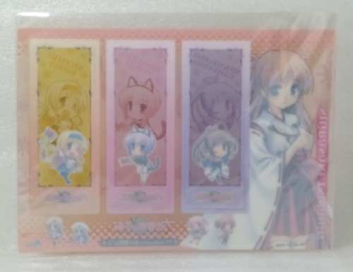 Set of Daitoshokan no Hitsujikai Dreaming Sheep Clear Bookmark Japan Book Mark - Picture 2 of 2