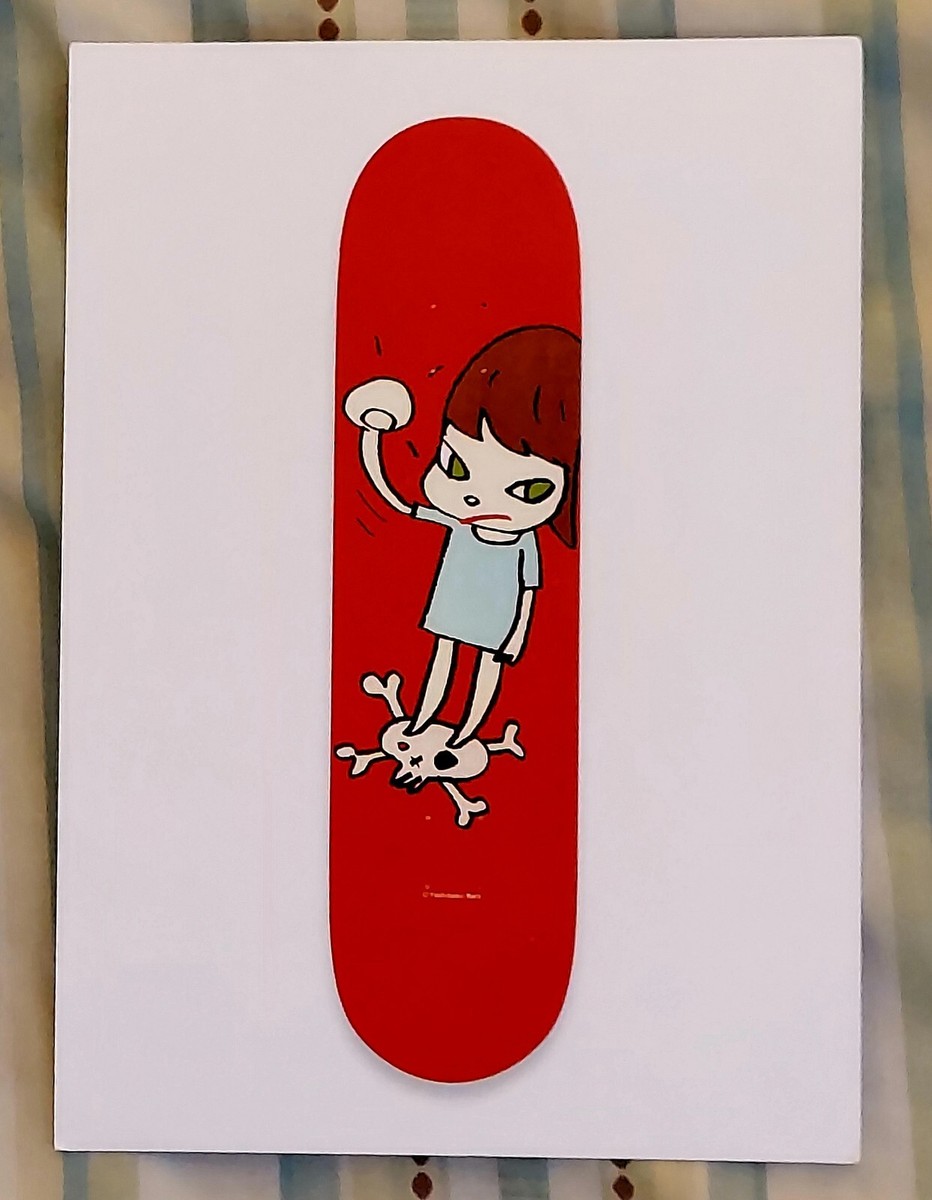 Yoshitomo Nara x MoMA Skateboard Art Deck SET Welcome Girl Yoshitomo Nara x MoMA Skateboard Art Deck SET Welcome Girl