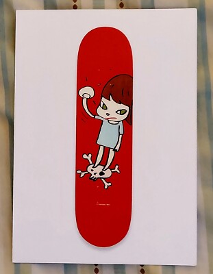 Yoshitomo Nara x MoMA Skateboard Art Deck SET Welcome Girl