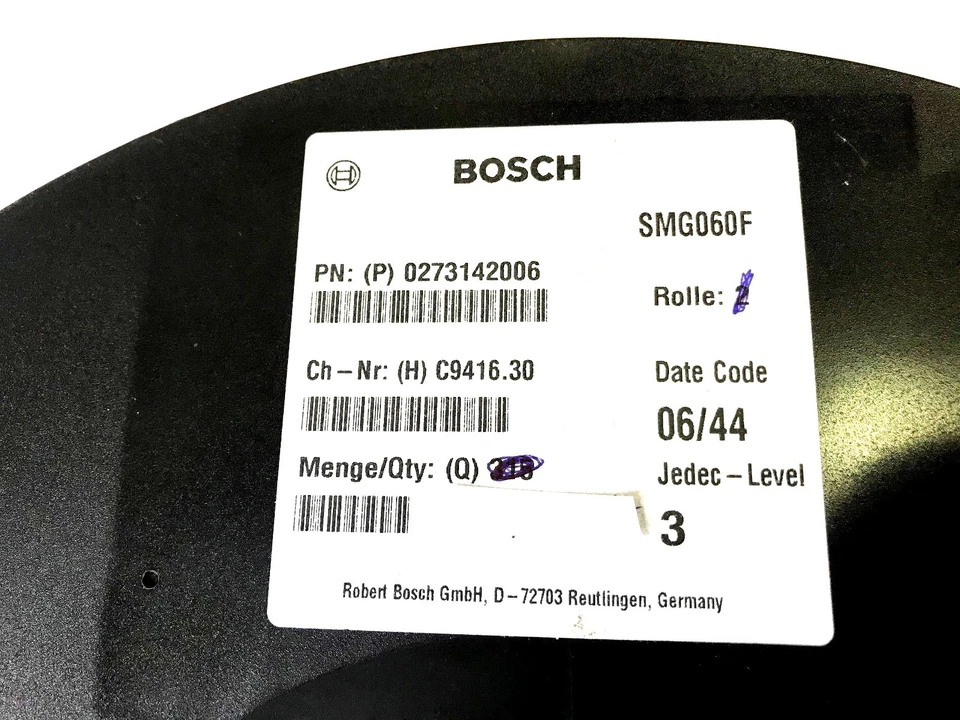 SMG060F, Bosch, 0273142006, rotation rate sensor, 5V,-40 - 105°, PLCC44, digital output - Image 3 of 3