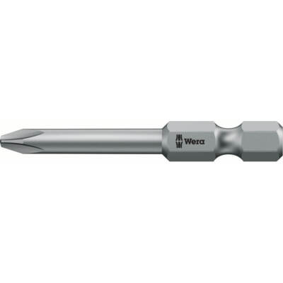 Wera 851/4J PH Extra Tough Phillips Screwdriver Bits PH1 50mm Pack of 1
