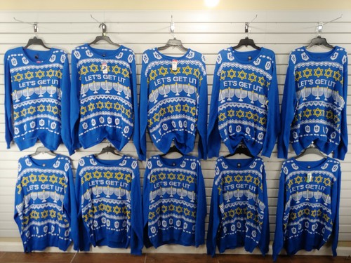 New Lot Pack of 10 Mens size 2XL 2X Hebrew Star of David Sweater Sweat Shirt 227 - Picture 6 of 6