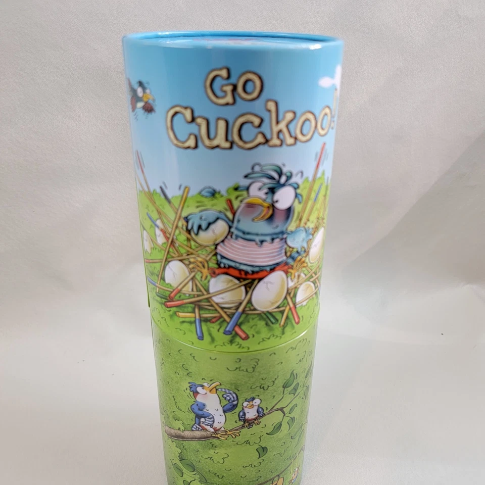 HABA Games Go Cuckoo! Family Kids Birds Animal Eggs Sticks Dexterity Luck - Image 2 of 4