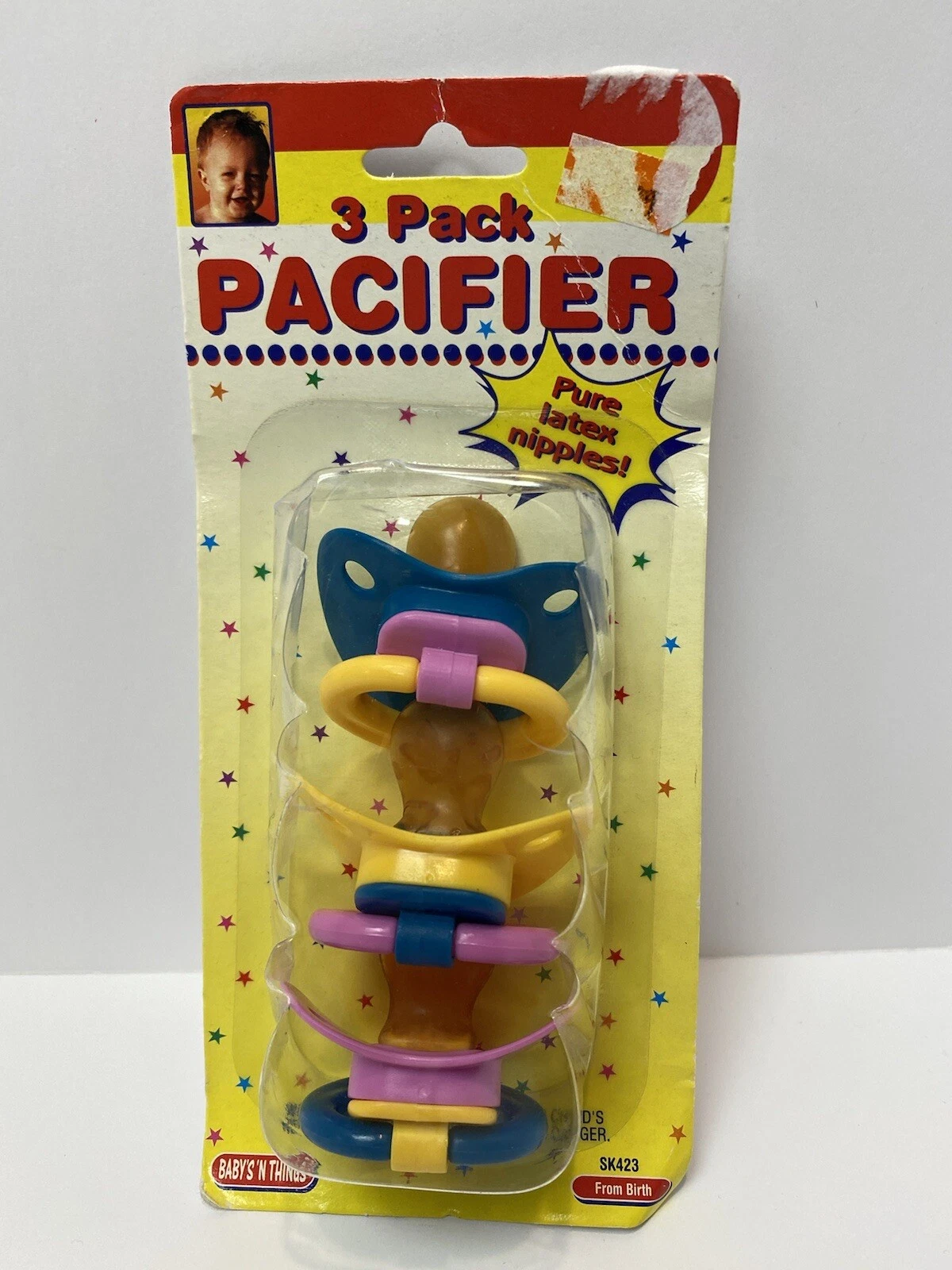 Vintage Baby’s ‘N Things Latex Pacifiers 2002 Latex Nipple 3 Pack REBORN
Opens in a new window or ta