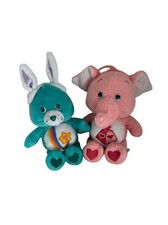 Care Bears Cousins Plush Set Featuring Lotsa Heart Elephant Hugs-A-Lot Bear