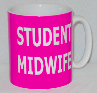 Student Hebamme Tasse personalisierbar tolles Krankenhaus Baby Mitte Frau Mutterschaftsgeschenk