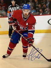 Josh GORGES Signed 8x10 Photo! Montreal Canadiens LEGEND D MAN!  W/COA