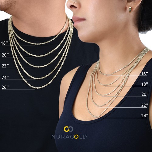 14K Yellow Gold 3mm-12.5mm Miami Cuban Link Chain Necklace or Bracelet, 7"- 30" - Picture 10 of 168