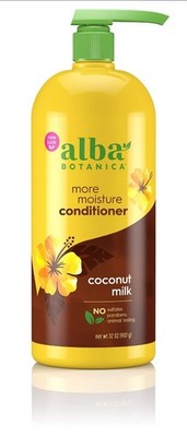 Alba Botanica Coconut Milk Conditioner 32 oz  NEW! #D4