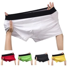 Comfortable Men's Low Waist Trunks Underwear Boxershorts for All Day Wear