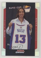 2004-05 Bowman Draft Chrome Refractor 134/300 Steve Nash #36 HOF 0o9