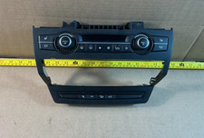 2007-2013 BMW X5 Heater Climate Temperature Control Panel 9165683 OEM