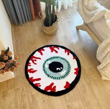 Eyeball Tufted Rug Terraria Bloodshot non slip fluffy handmade rug