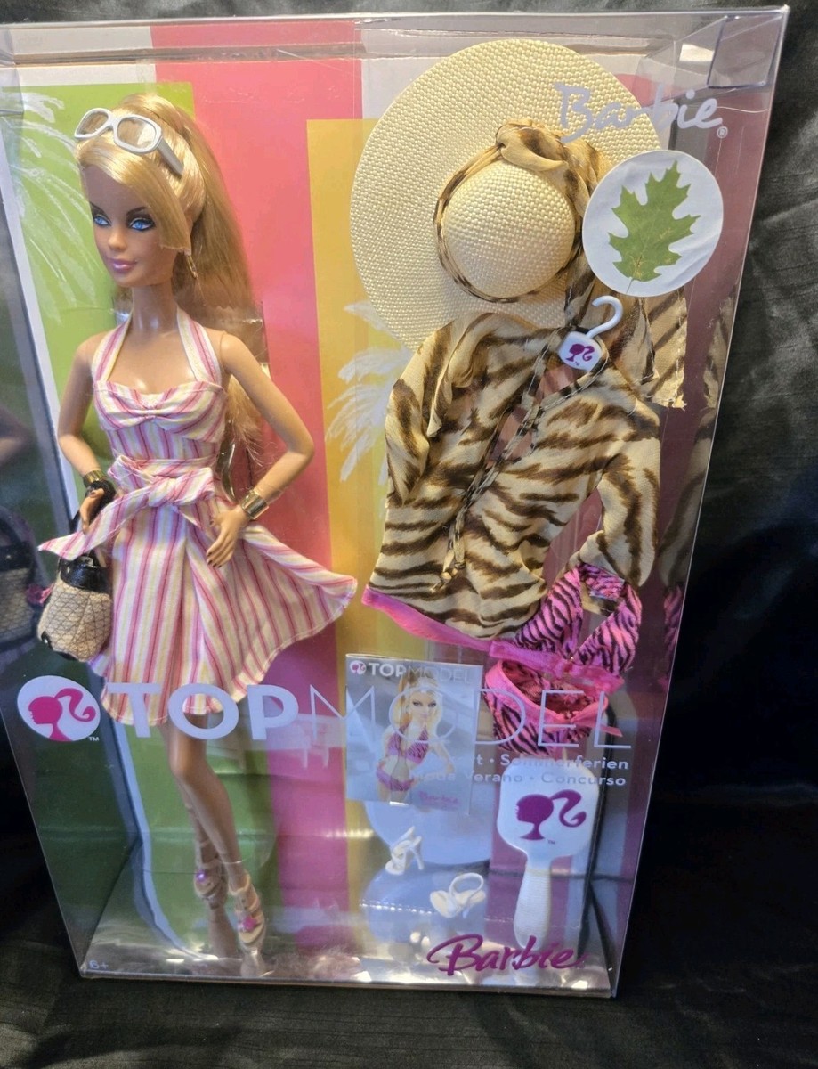 2007年バービーTOPMODELトップモデルBarbieヴィンテージ Top Model Barbie. Blonde & Black Hair Underneath 2007 Mattel