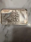 Madison Mint Old Ironsides .999 Fine Silver Bar One Troy Ounce 1 oz Silver