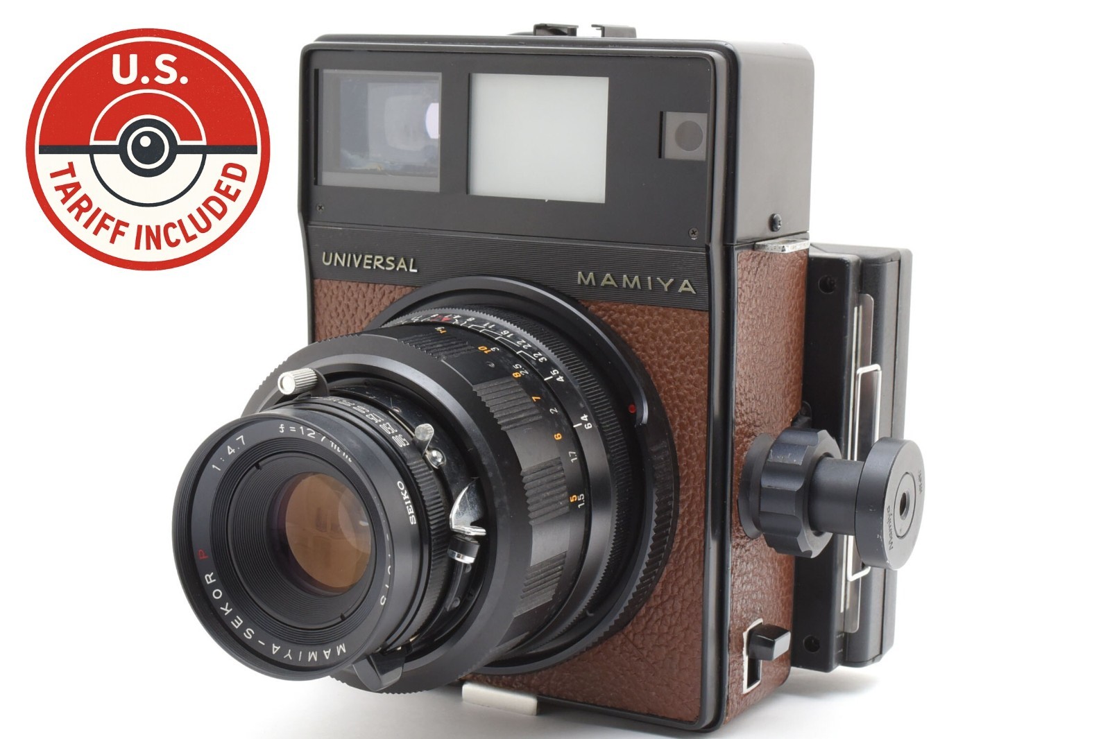 Camera Sekor P 127mm F/4.7 Polaroid Back Japan
