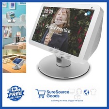 Echo Show 8 Stand Silver Adjustable Pedestal with 8 Magnets for Smart Home