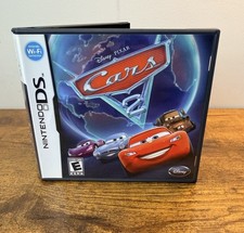 Disney Cars 2 Nintendo DS CASE ONLY w/ Poster 2011 Racing NTSC Manual Included