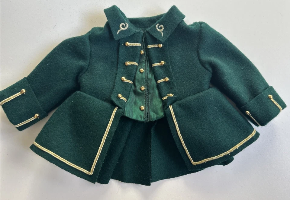 American Girl Pleasant Company década de 1990 - Hábito de equitación verde de Felicity Merriman Foto 4 de 4